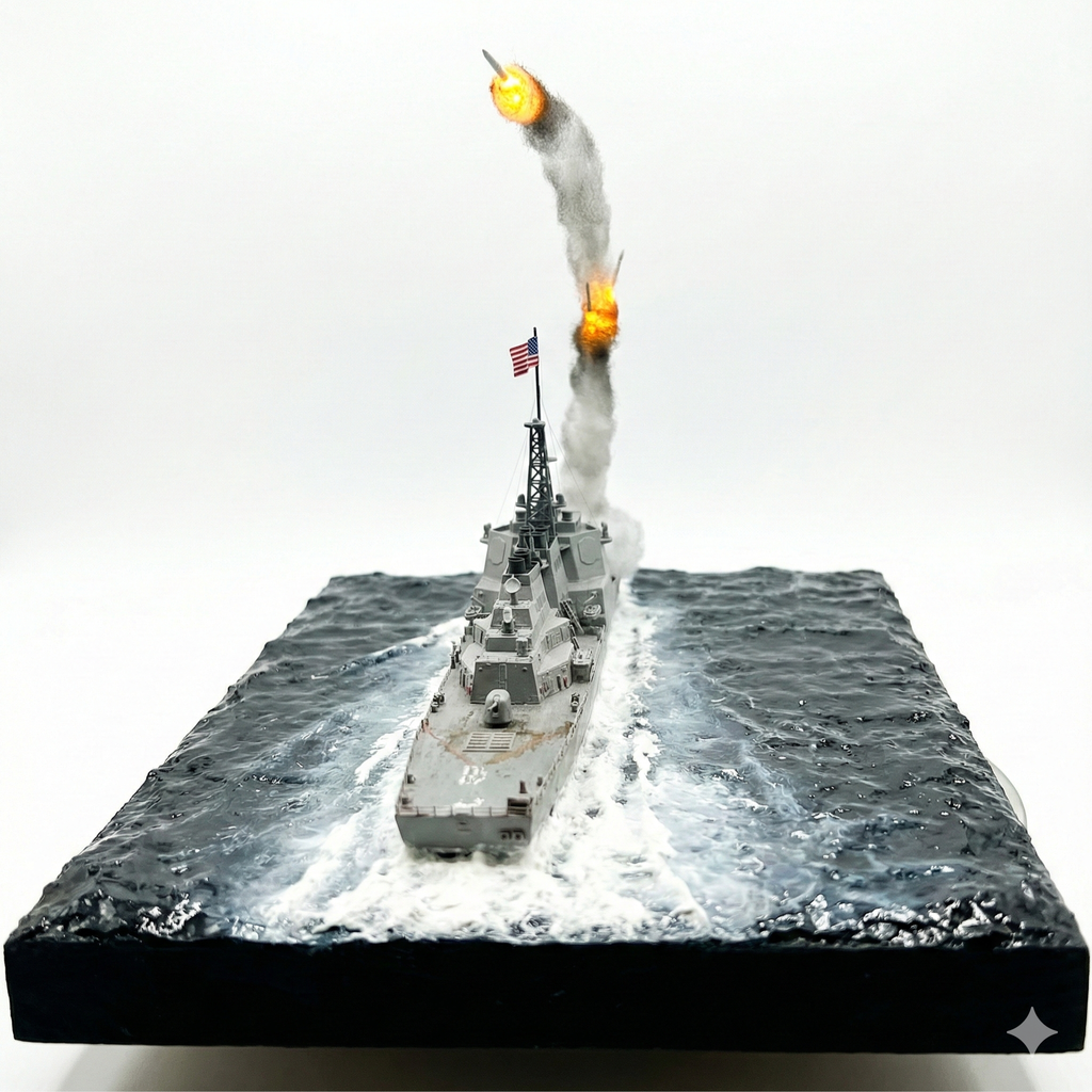 Naval Destroyer: High Seas Missile Strike