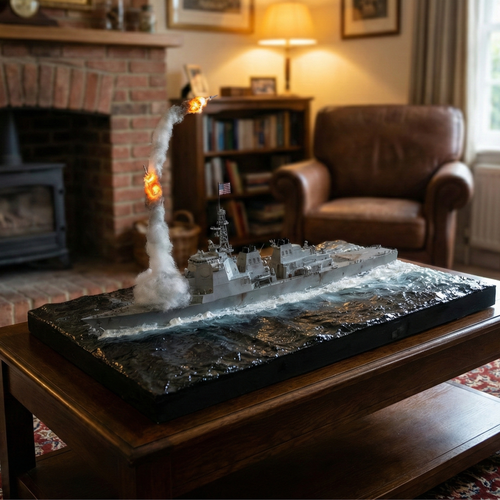 Naval Destroyer: High Seas Missile Strike