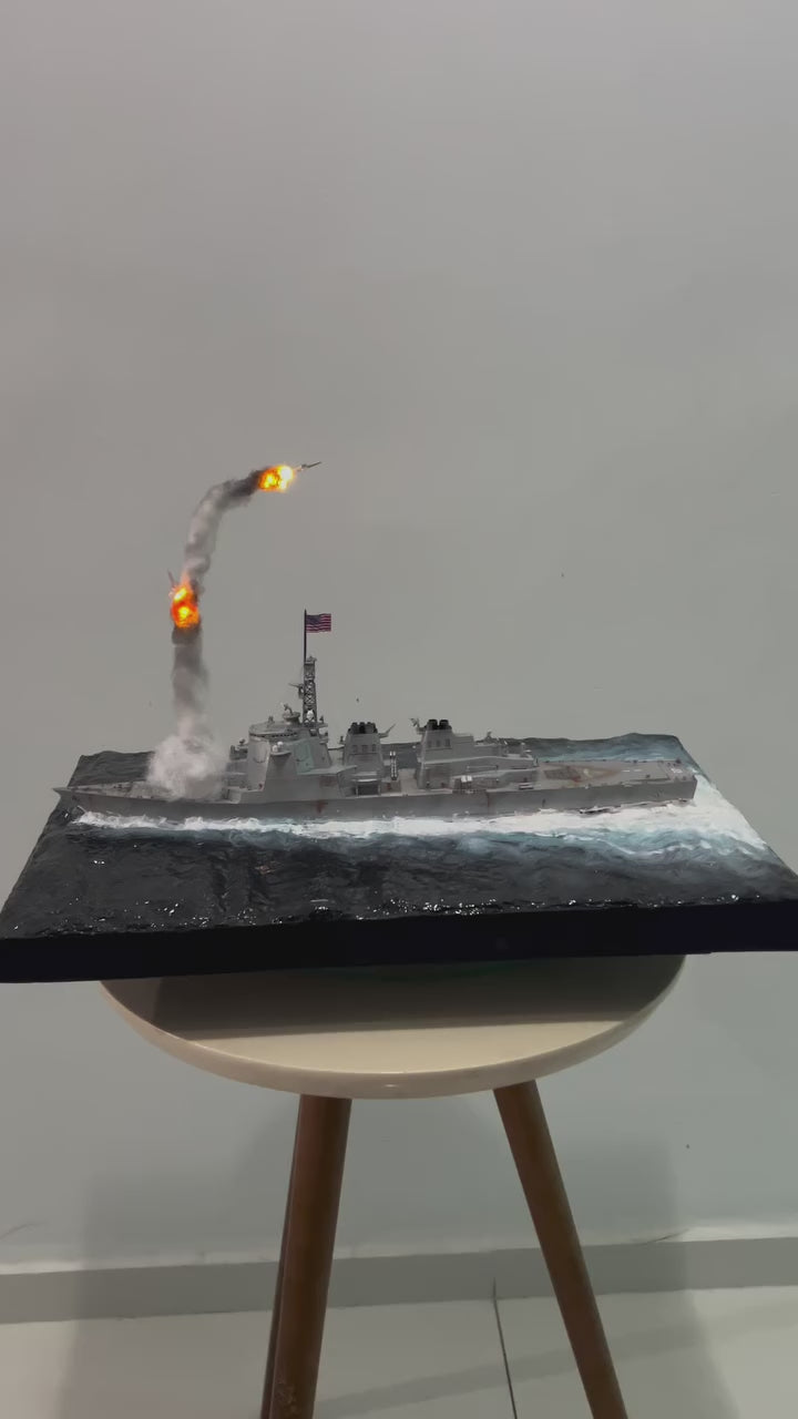 Naval Destroyer: High Seas Missile Strike